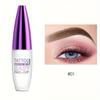 Eyebrow Semi-Permanent Tattoo Gel Paste with Easy Peel-Off Formula for Lasting Waterproof Effect
