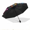 Among Us Print Automatic Open Close Umbrella, Portable Foldable Umbrella, for Outdoor Commute Camping Trip, Ideal Birthday Gift
