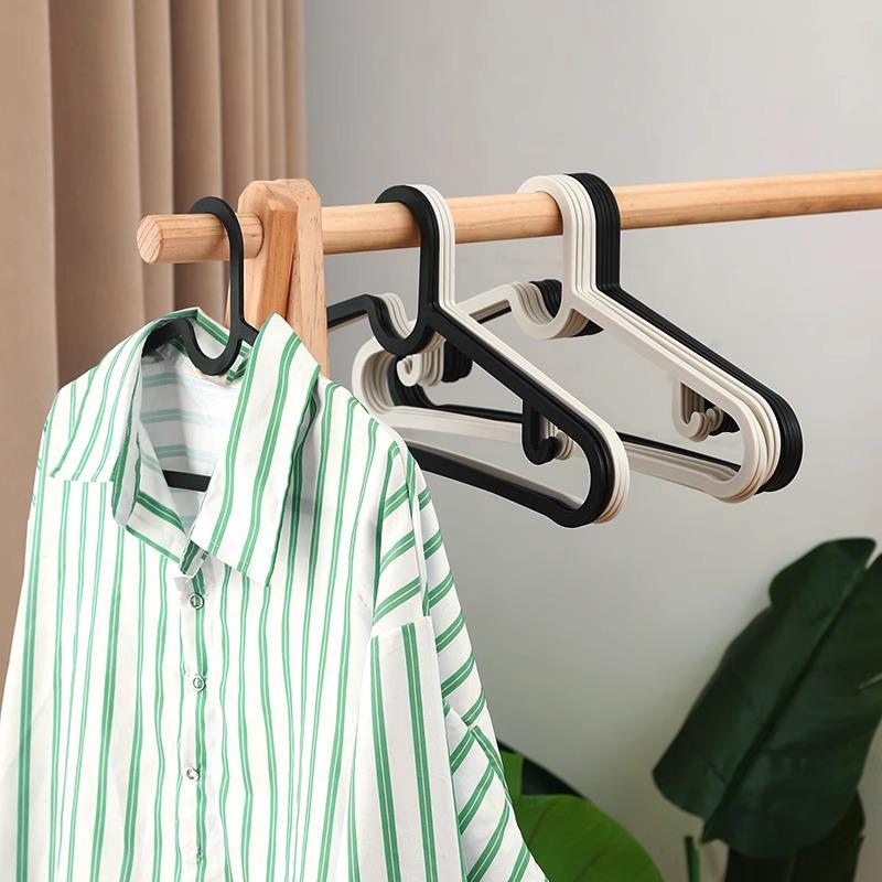 Minimalist Non-Marking Clothes Hanger Rack, Set of 20