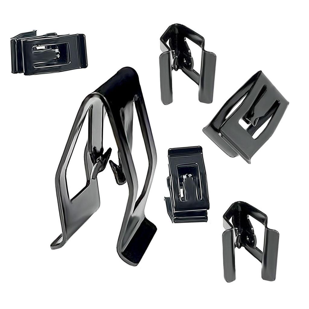 Interior Metal Retainer Clips Dashboard Panel Anti Slip Fixings Universal Application Assorted Pack for Multiple Vehicle