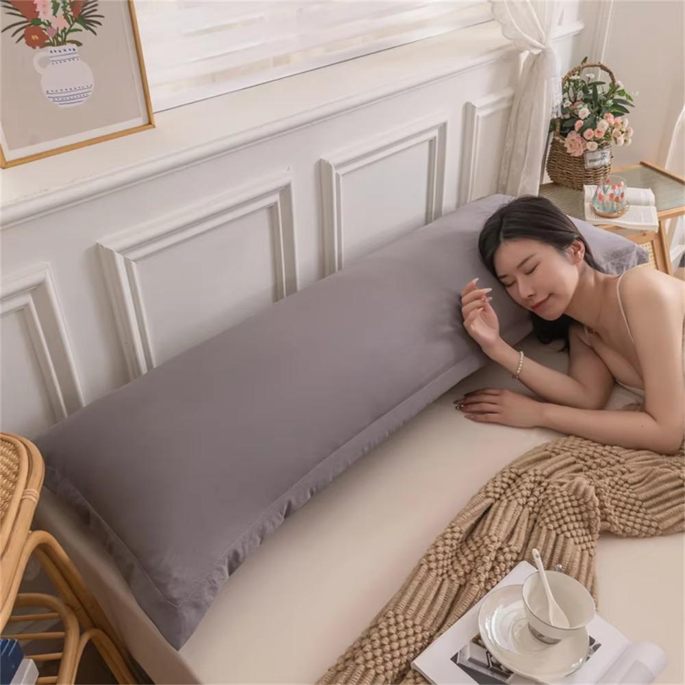 Extended Couple Pillowcase Rectangular Long Pillow Case Household Pillow Cover  Bedroom
