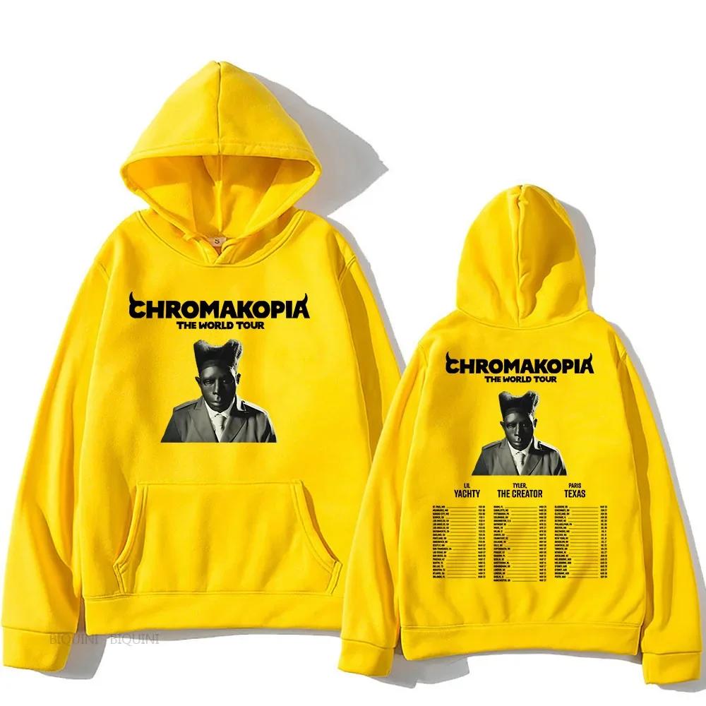 Chromakopia The World Tour 2025 Rap Singer Tyler Creator Hoodie Men's Unisex Hoodie