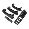 Switch Bezel Door Handle Cover Car Interior Upgrade ABS Plastic Compact Design Seamless Integration For Golf IV