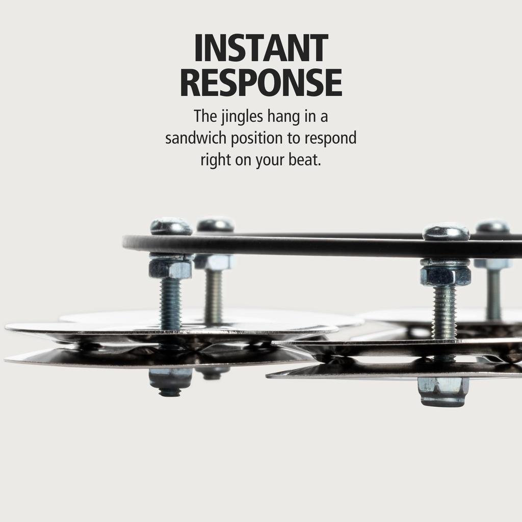 MEINL Percussion Headliner Series Hihat Tambourine Stainless Steel 1row HTHH1BK []