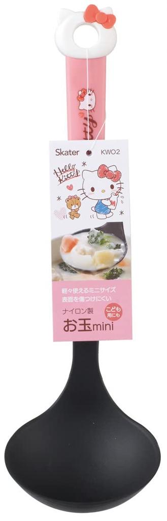 Skater Nylon Ladle Small Size Kids Kitty Snack Time Sanrio KWO2-A