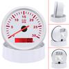 85MM Tachometer with Red Backlight 3000RPM Tacho Gauge Hourmeter Gauge M16 M18 Tacho Sensor For Marine Boat Car Truck 9-32V