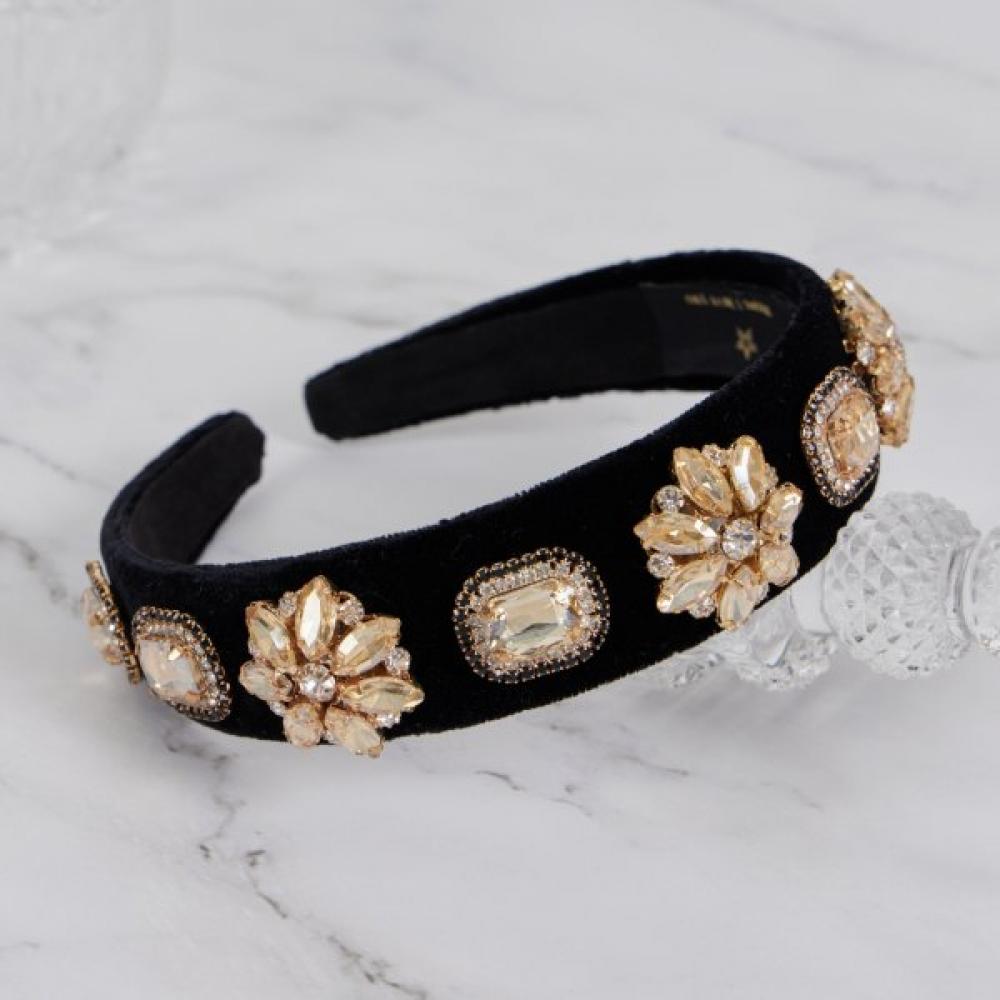 Lara Velvet Antique Hairband Lala H678