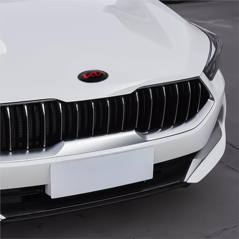 1pc 3D ABS Car Front Hood Emblem Bonnet Sticker Rear Tail Trunk LOGO Decal For KIA Rio Ceed Sportage Cerato Soul Sorento Picanto gbnkr30