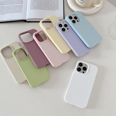 Vienkāršs Apple 16 Pro Max telefona maciņš, pilnībā aptīts ar malām, triecienizturīgs. Piemērots Apple 16 15 14 13 12 11Pro tālruņu maciņiem