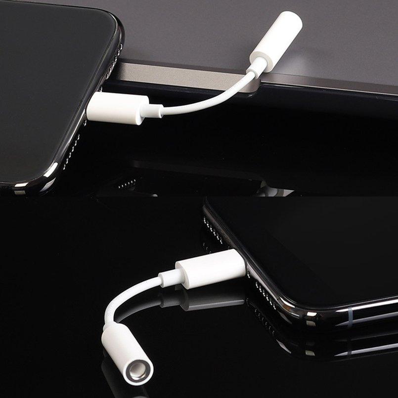 Satın alın 3.5mm Jack Audio Cable Adapter for iPhone X XS Max 8 7 Plus