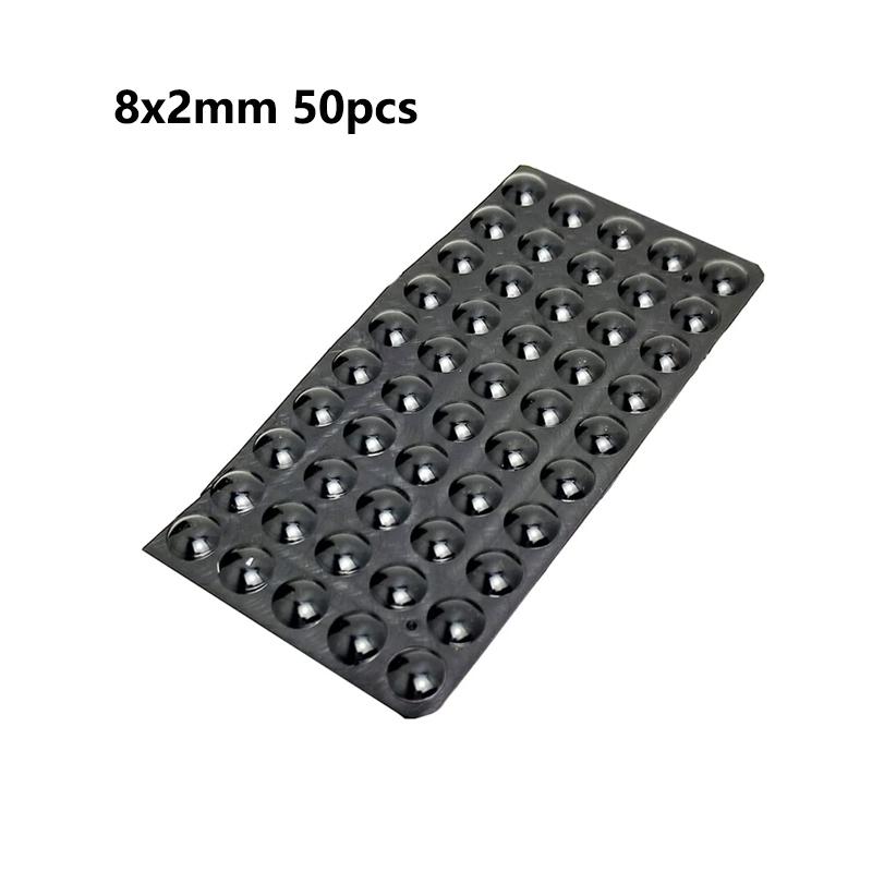 Strong Self-Adhesive Clear Door Stopper Rubber Damper Buffer Cabinet Bumpers Furniture Dots Cushion Protective Pads Tiny Bumpons