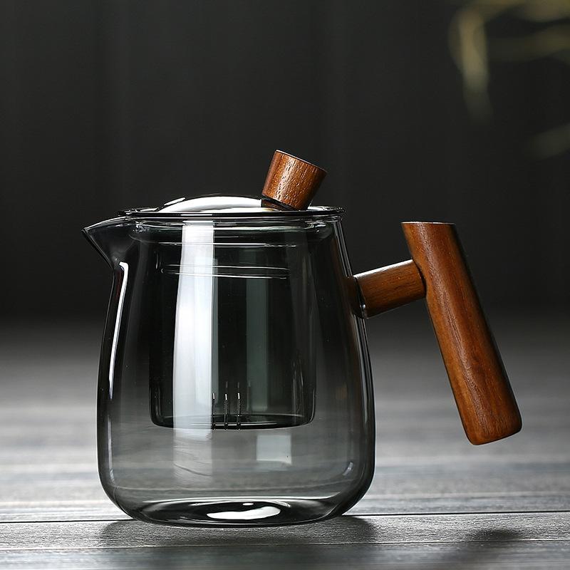 High Temperature Resistance Glass Teapot Teacup Teakettle Tea Cooker Kungfu Tea Set Scented Tea Pot Heatable Kettle Teaware Sets