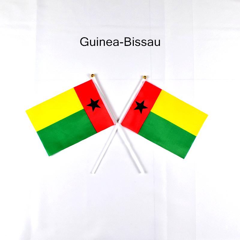 Gwinea Bissau 10 sztuk flag do machania 14*21cm