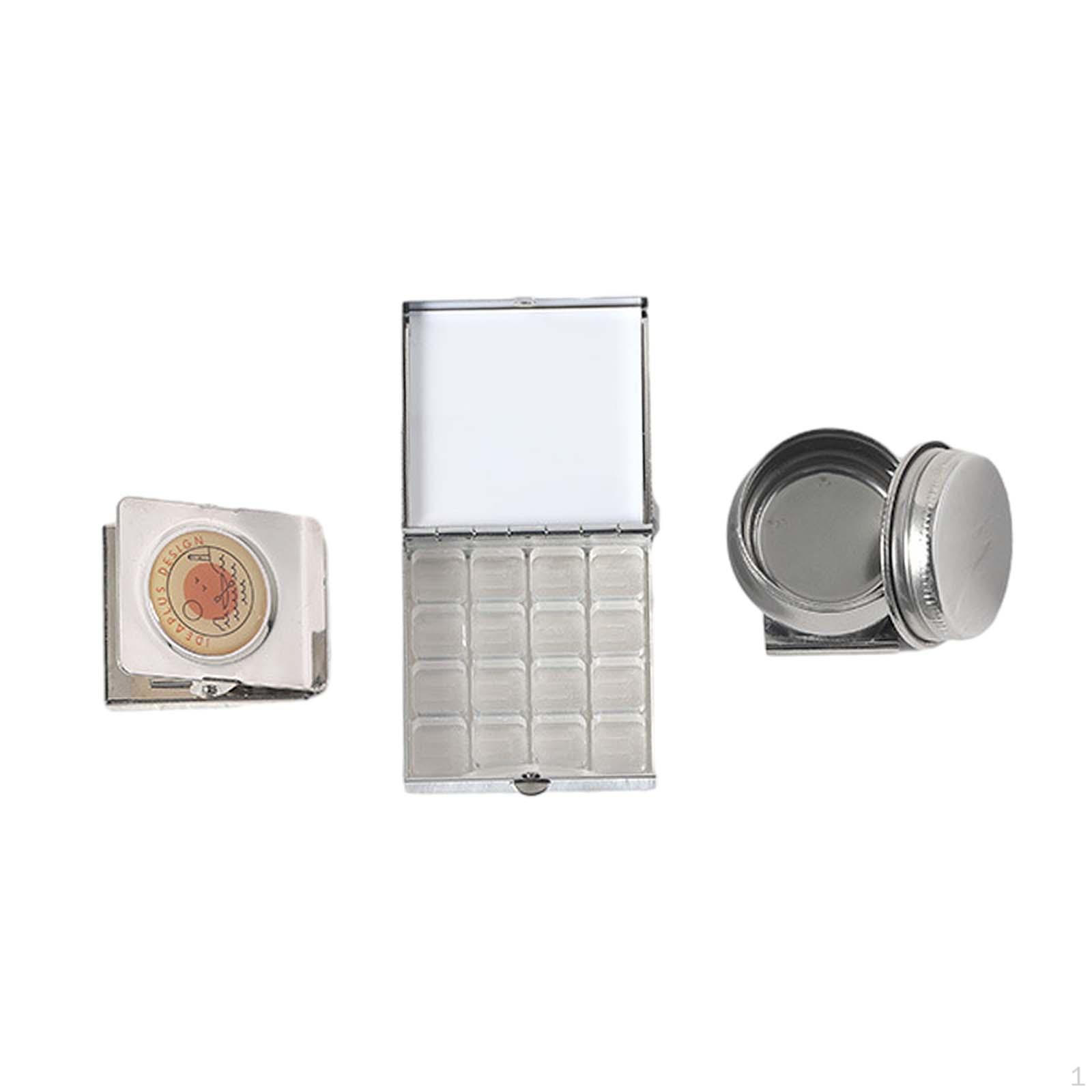 

Компактная палитра для акварели для художников — портативная и удобная для переноски с надежной крышкой