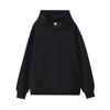 Unisex Luxury Air Layer Cotton Hooded Sweatshirt with Custom Embroidery Logo