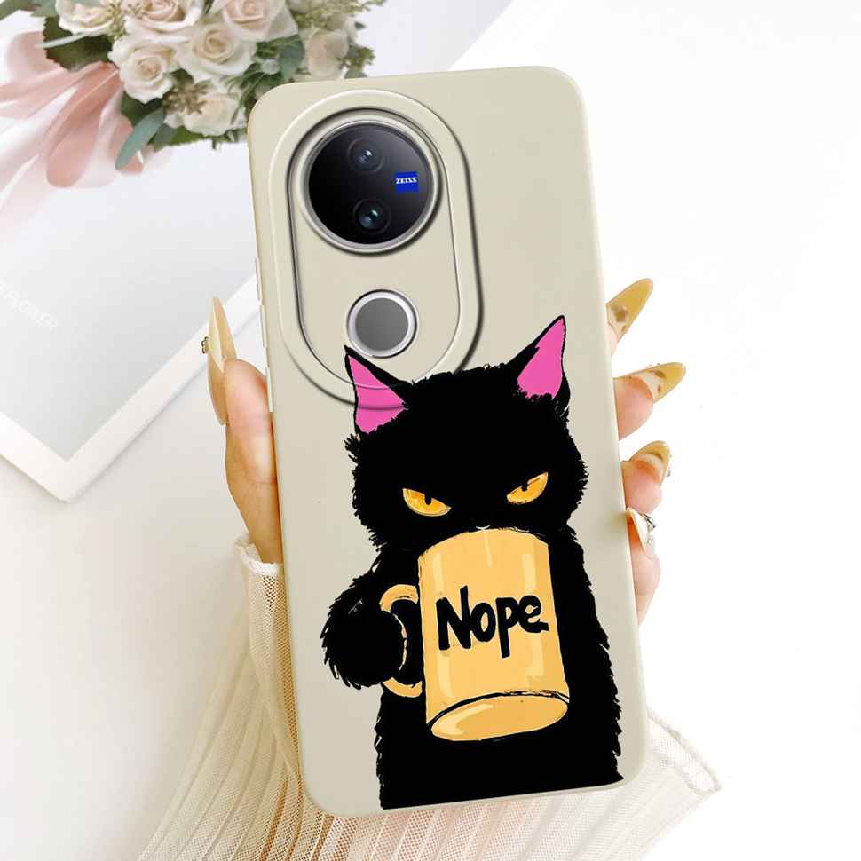 For VIVO V50 5G Case Luxury Silicone Shockproof VIVOV50 5G V2427 Casing Colorful Cartoon Soft Protective Shell Cell Phone Case