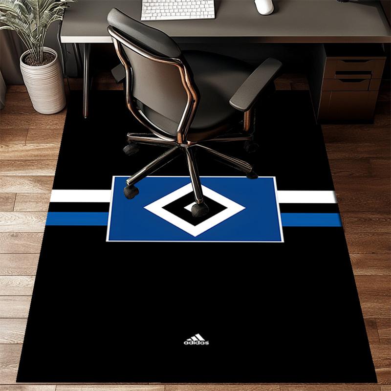 Hambur-ger Of Victory Symbol Rug for Living Room, Game Rooms, Office, Bedroom, Office Floor Mat Playful Design, fan gifts Christmas decor