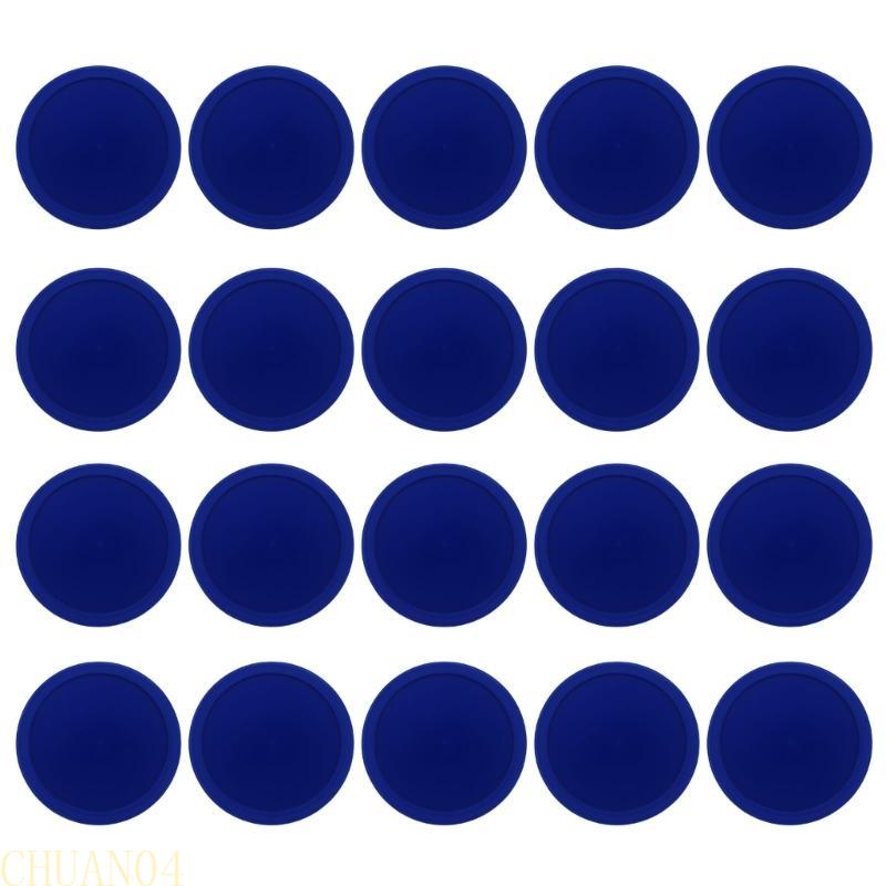A1A2 20Pcs Home Air Hockey Replacement Pucks Round Heavy Hockey Tables Pucks