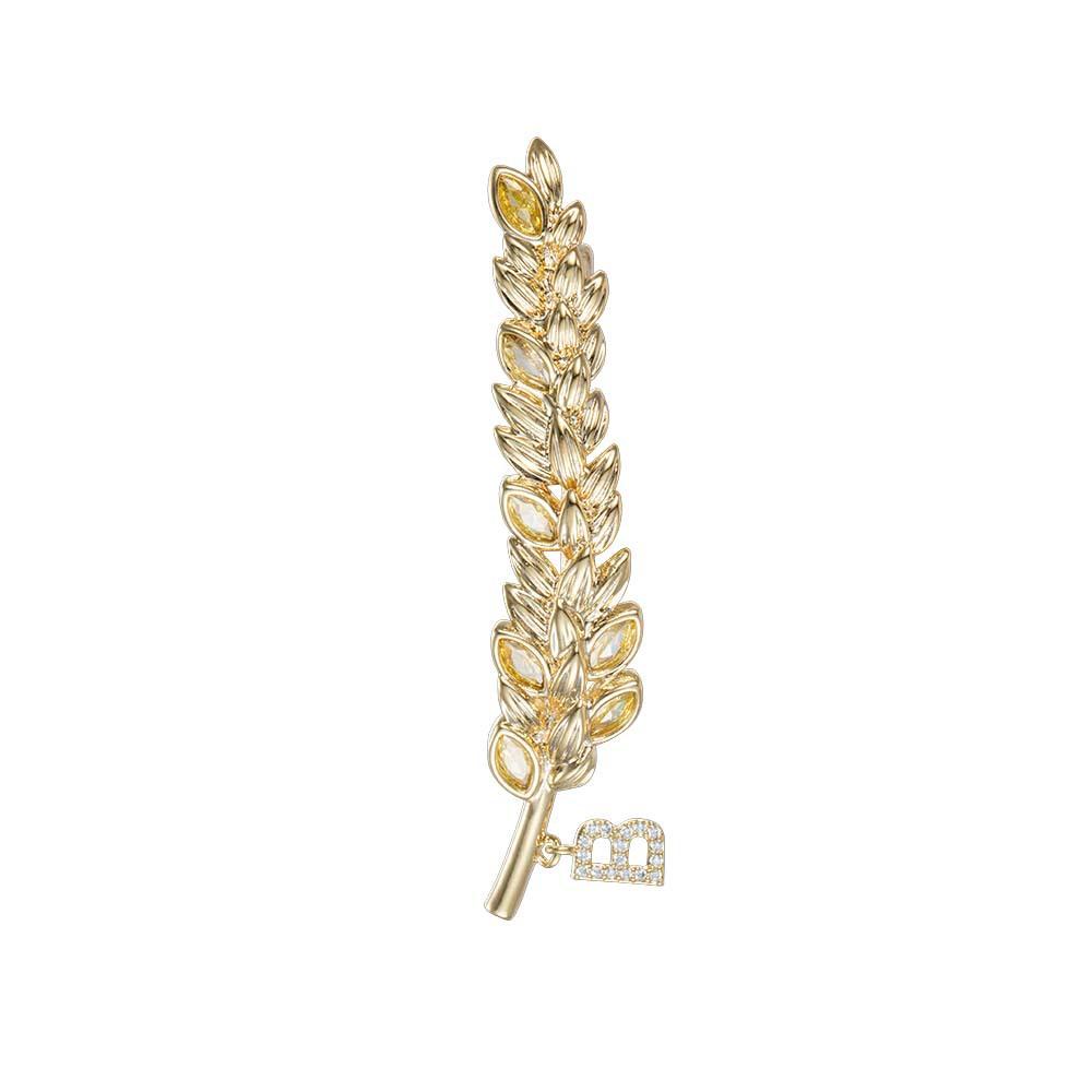 Senior Brooches Flower Leaf Brooch Pins for Women Suit Pendant  Fashion Brooches Jewelry