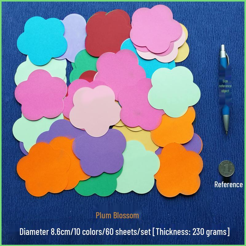 Cartulina Redonda de Colores para Manualidades de Jardín de Infancia: Kits DIY de Origami, Corte de Papel, Tarjetas de Felicitación y Linternas