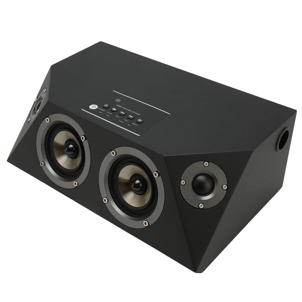 Bluetooth Speaker HiFi Stereo Lossless Rechargeable Plug in Use Desktop Wireless Speaker for PC TV