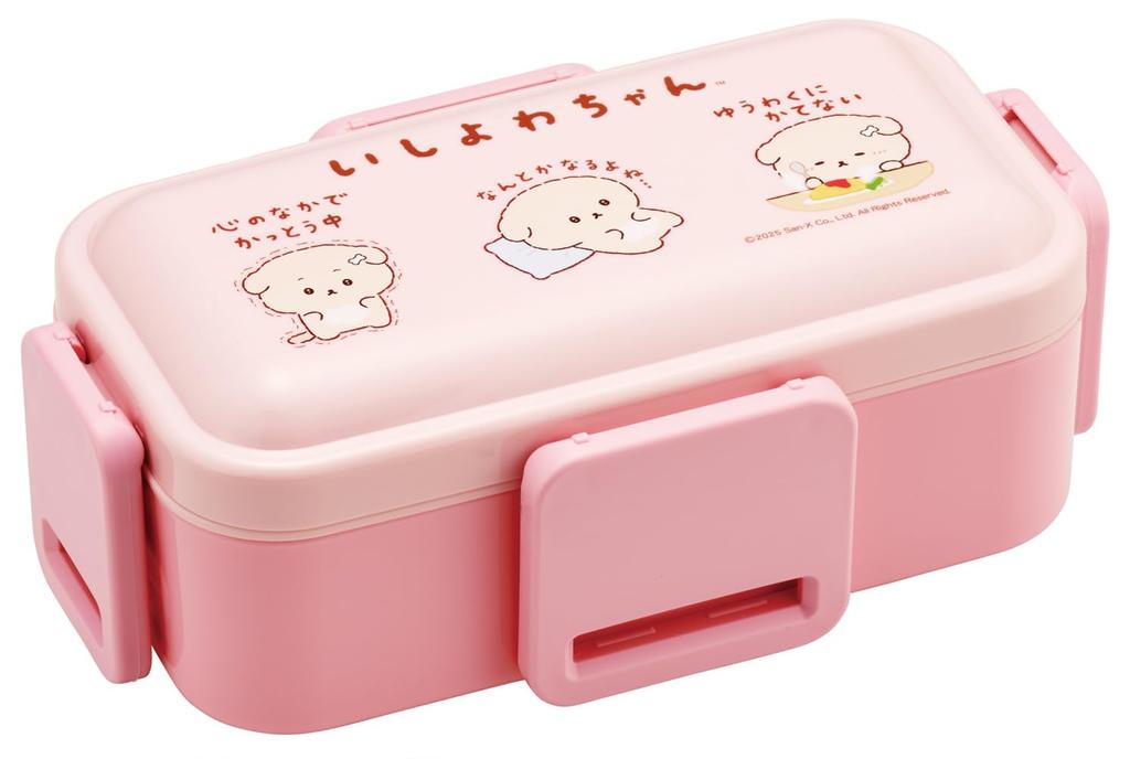 Skater Bento Soft and Dishwasher and Microwave Made in Box, Fluffy, 2-Tier, 600ml, Safe, Japan, Ishiyowa-chan (Girl) Design, PFLW4-A