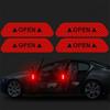 4PCS/set Car Reflective Strips Warning Stickers For Toyota Corolla Yaris Auris CHR Camry Prius RAV4 Highlander Car Door Stickers