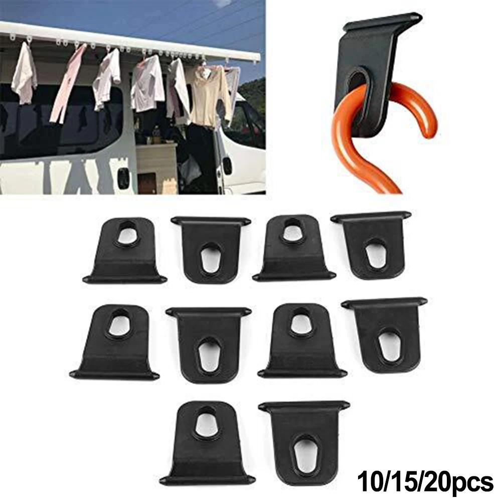 Outdoor Hanger Hooks Camping Light Hangers 10pcs RV Sun Shelter Hook 15pcs RV Sun Shelter Hook Compact And Lightweight