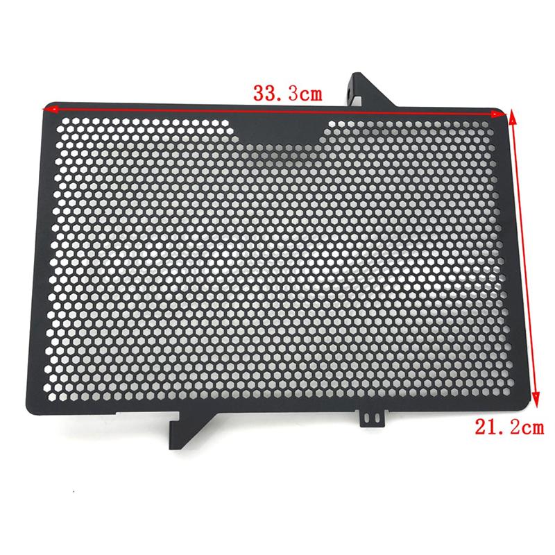 Motorcycle Radiator Guard Grille Cover Grill Mesh Parts Component For Honda CB650R CB650F CBR650R 2014-2019-A99D