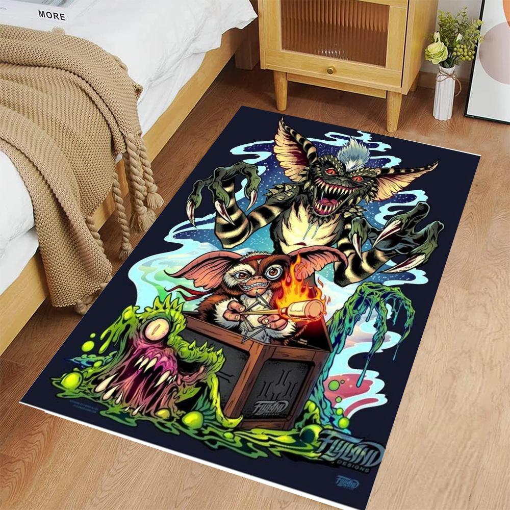 Gremlins Floor Rug Office Rug Perfect For Bedrooms Decorate Room Entryway Study Room Antislip Carpet Decorate Offices