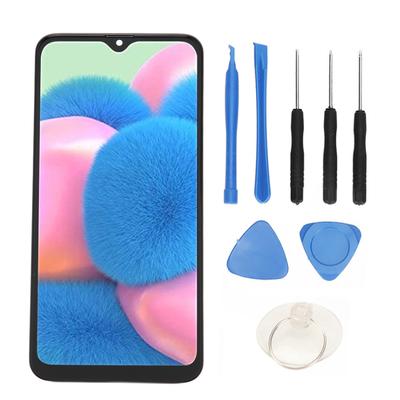 6.4in LCD Display Digitizer Screen Replacement with Frame Fingerprint Sensor For Samsung Galaxy