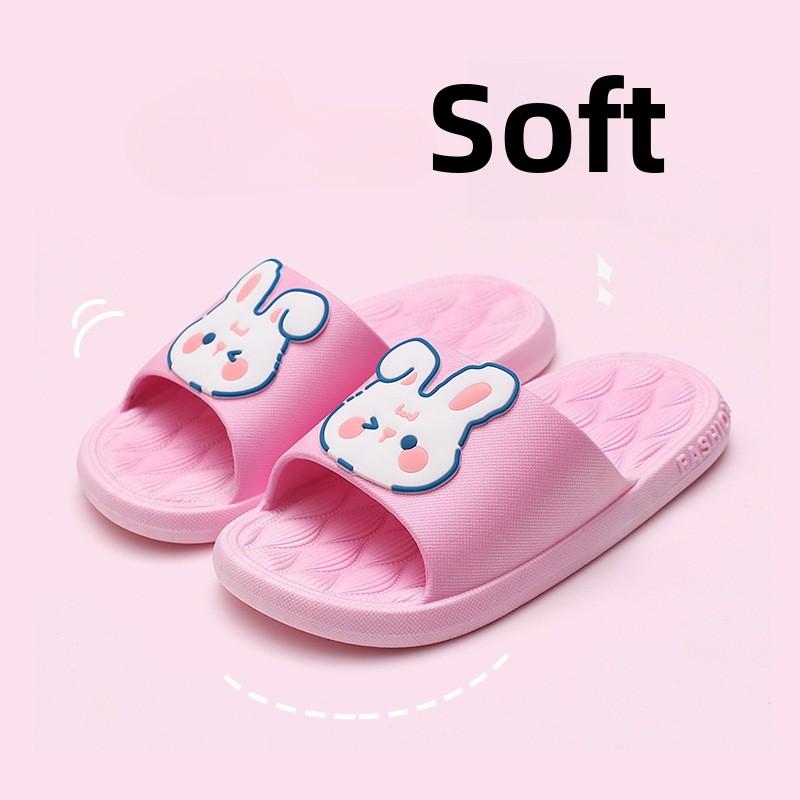 Fashion Summer Beach Slides Bathroom Anti Slip Slipper Non-Slip Home Flip Flops Cartoon Frog Soft Sandals