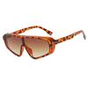 Mode All-in-one Damen Frühling und Sommer Helle Sonnenbrille für Urlaubsreisen Strandaccessoires