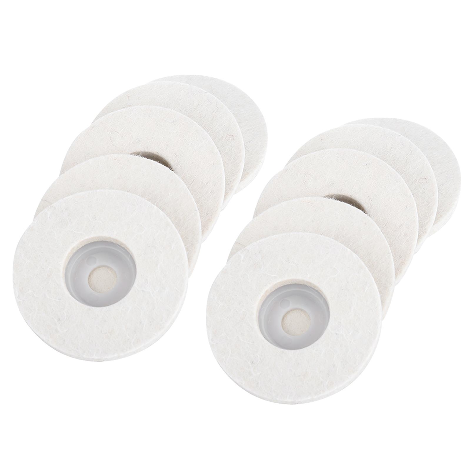 

10pcs Angle Grinder Polishing Discs Wool Buffing Grinding Wheel Pads Kits for Metal JewelryFine Wool