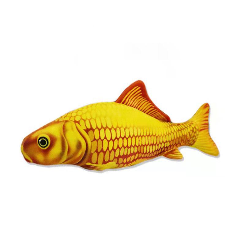 Jouet pour chat, divertissement d'entraînement, poisson en peluche, oreiller en peluche, poisson de simulation, jouet pour chat, poisson interactif, jouet à mâcher pour animaux de compagnie, fournitures pour animaux de compagnie, 20 cm