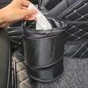 Car Trash Can Portable Foldable Hanging Car Storage Bucket Chair Back Oxford Cloth Storage Bag Trash Can
