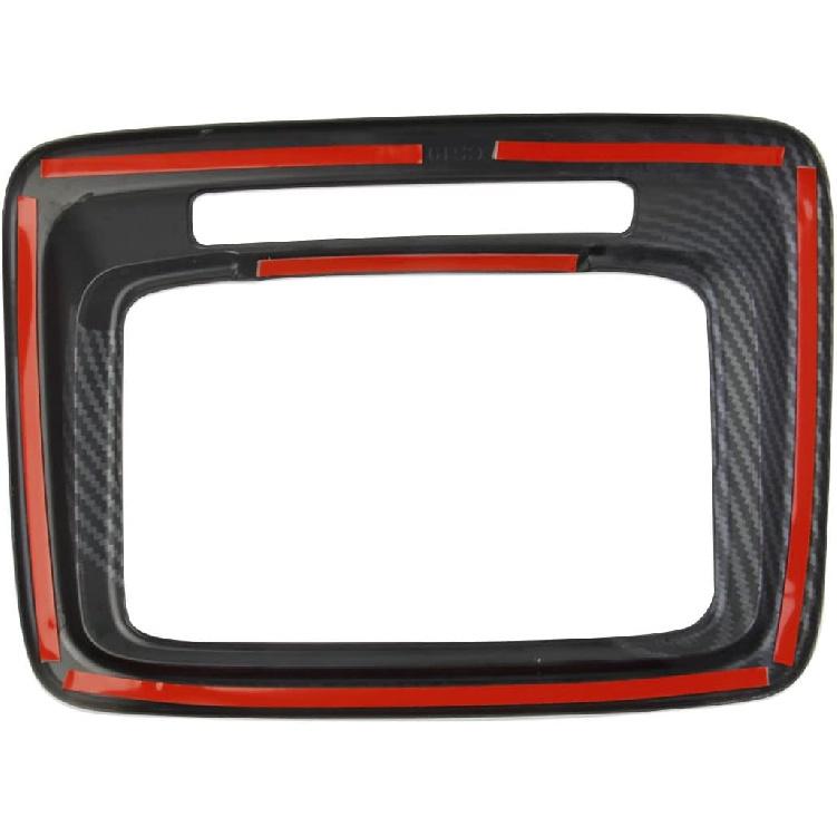 Carbon Fiber Interior Roof Reading Light Lamp Cover Trim Accessories for 2019-2026 Chevy Silverado 1500/GMC Sierra 1500 for 2020-2026