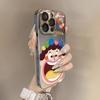 Big Mouth Clown for Apple 16promax Phone Case New for IPhone 1 5 Plated Protective Cover New