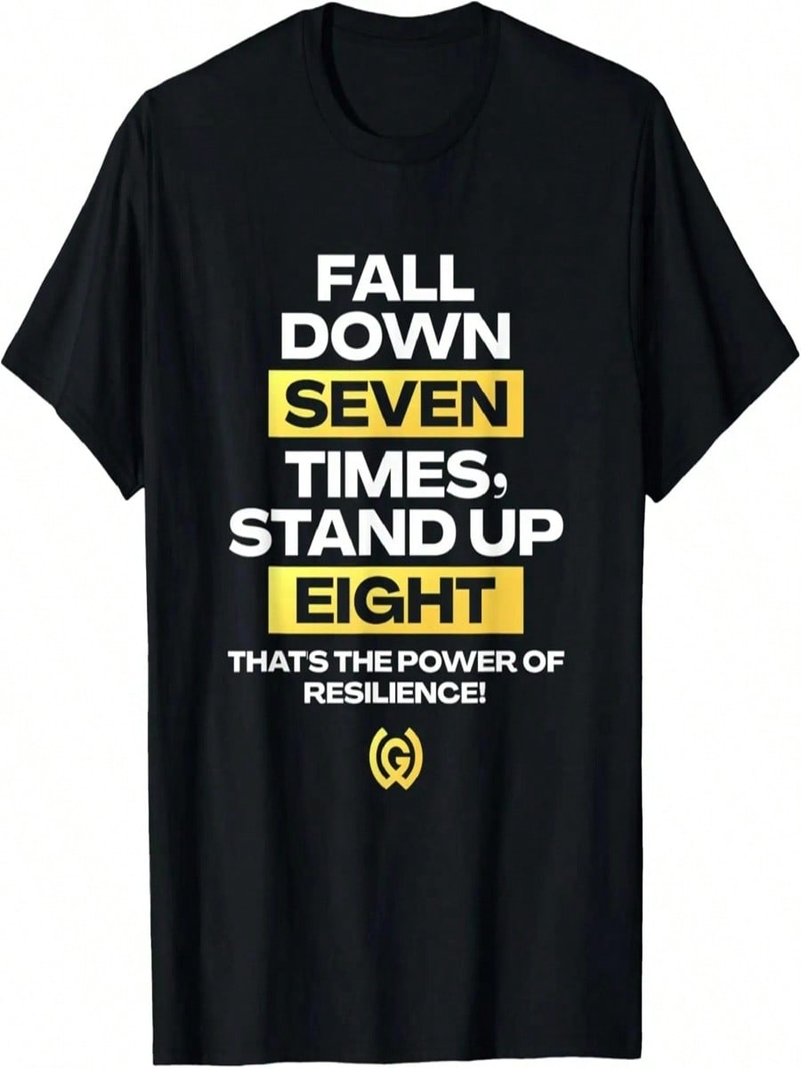 Inspiring And Motivational Quote, Power Of Perseverance T-Shirt S