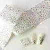 10 Rouleaux/boîte Feuilles de Transfert pour Ongles Rose Fleurie Papier Autocollant Autocollants Floraux Wraps pour Ongles Autocollants Nail Art Papillon Ciel Autocollant pour Ongles