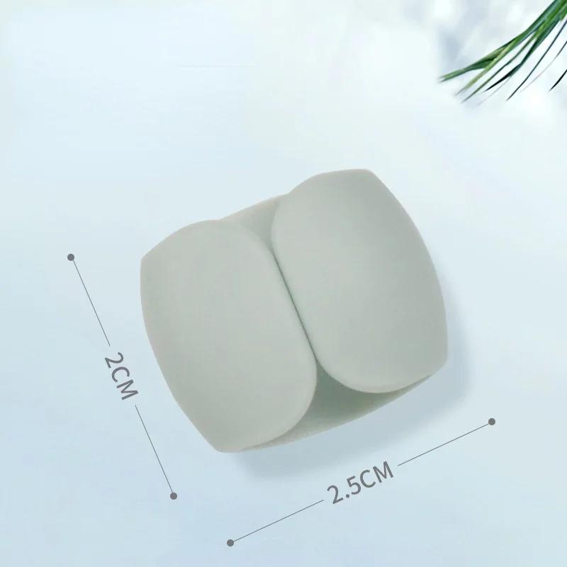 4pcs/set Data Cable Winder Earphone Cable Tie Fixing Clip USB Charger Line Cable Holder Desk Organizer Management Clips