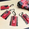 22pcs Impact Screwdriver Bits Set with Organizer Sleeve Magnetic S2 Steel Multi Driver Bits and 1Pc Bit Holder