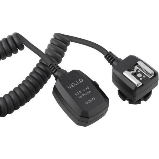 

Vello TTL Flash Cord for Pentax Cameras Off-Camera (3ft)