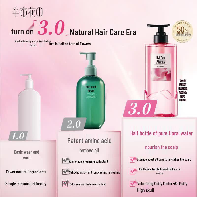 Little Dream Garden Morning Dew Rose Hair Care Set