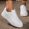Spring and Autumn new student sports flat-soled casual shoes thick-soled heightening board shoes