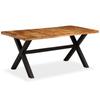 Day and Night - Day and Night Dining Table Solid Acacia and Mango Wood 180x90x76 Cm