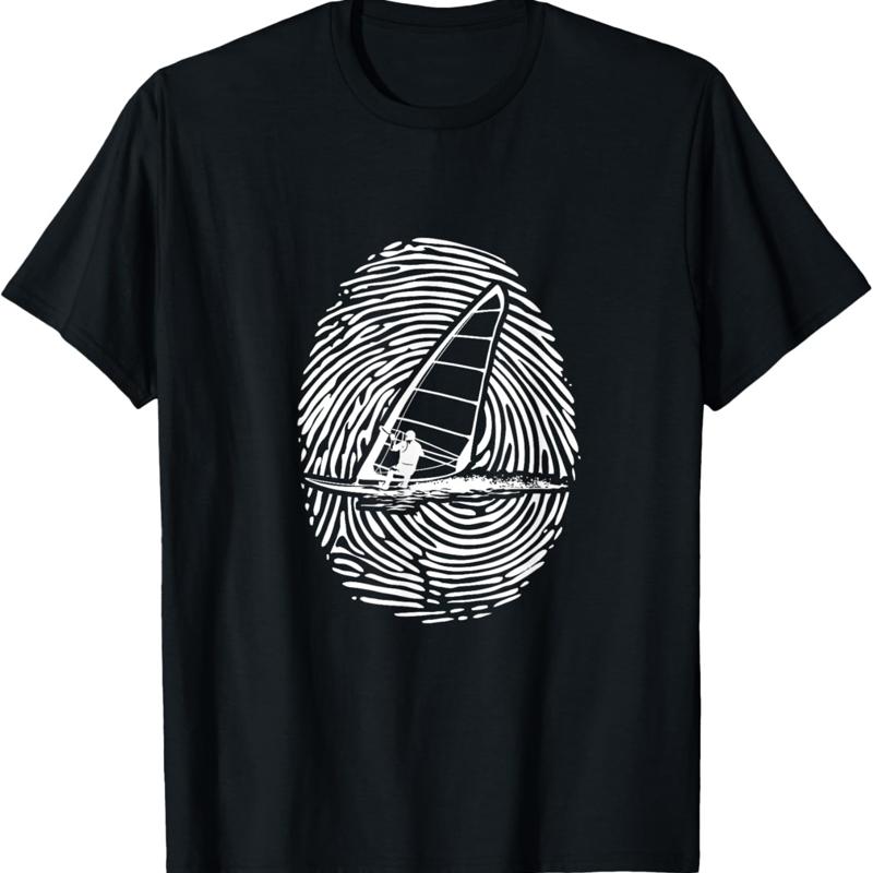 

Windsurfing Dna Windsurfer Windsurf T Shirt - Men s Summer Cotton Graphic Tee 5XL