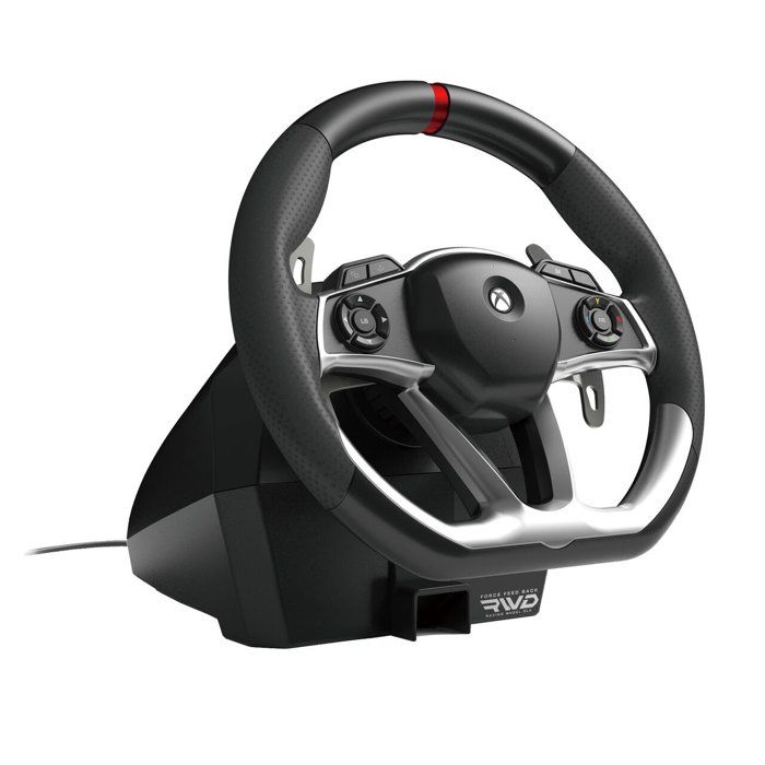 Rennlenkrad - HORI - Xbox - Force Feedback Racing Wheel DLX mit Pedalen für Xbox Series X/S - Schwarz