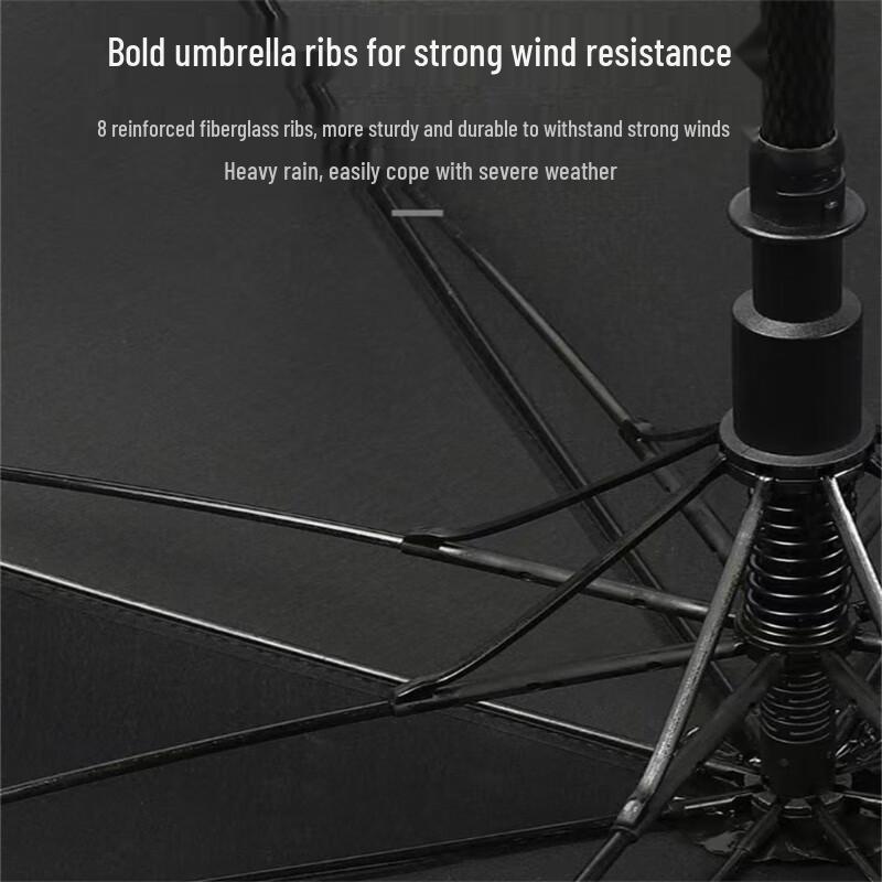 Automatic Long Handle Straight Rain/Sun Umbrella