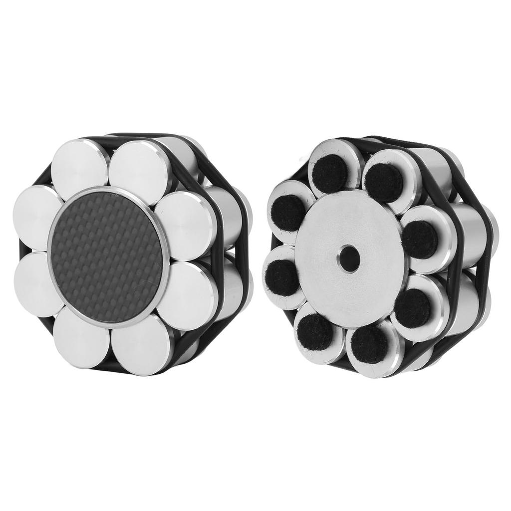 Record Weight Clamp Turntable Disc Stabilizer with Silicone Bottom for Vibration Damping